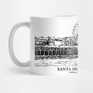 Santa Monica - California Mug